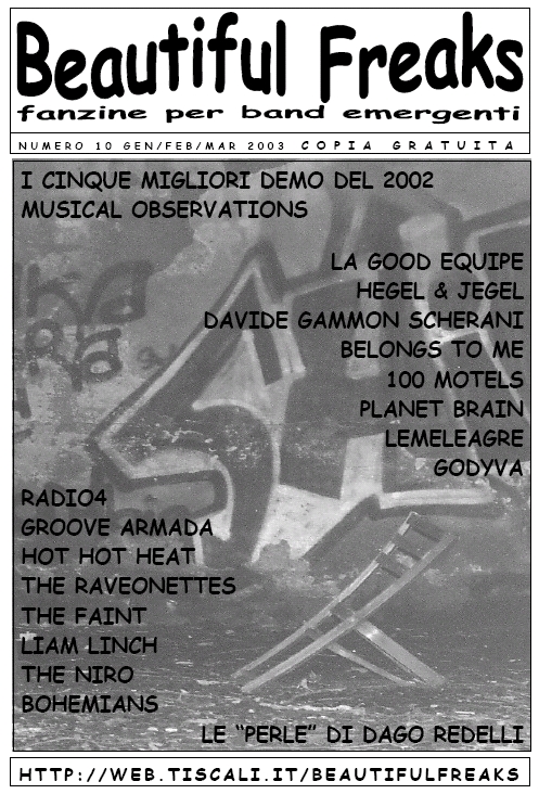 Beautiful Freaks 10 - gennaio/marzo 2003
