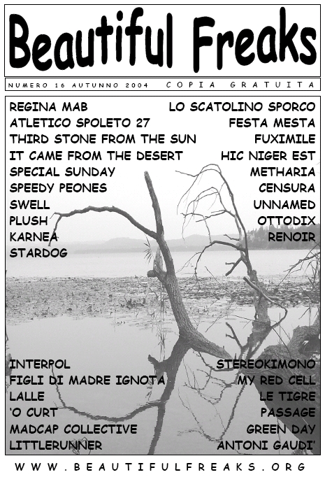 Beautiful Freaks 16 - autunno 2004