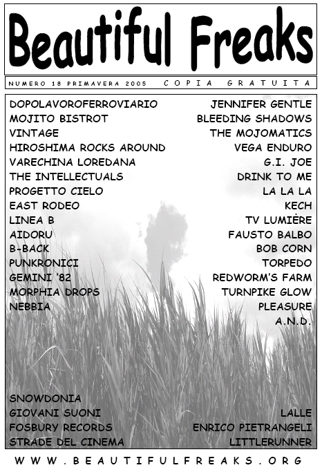 Beautiful Freaks 18 - primavera 2005