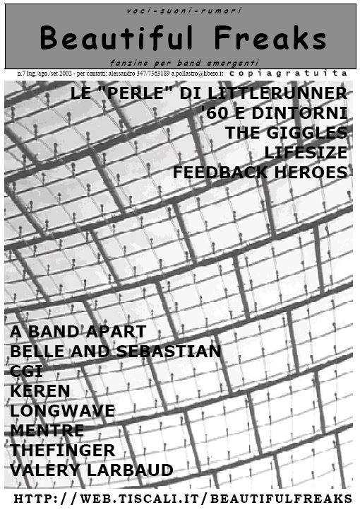 Beautiful Freaks 07 - luglio/settembre 2002